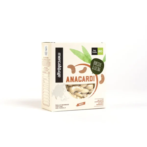 Anacardi al naturale biologici 150gr