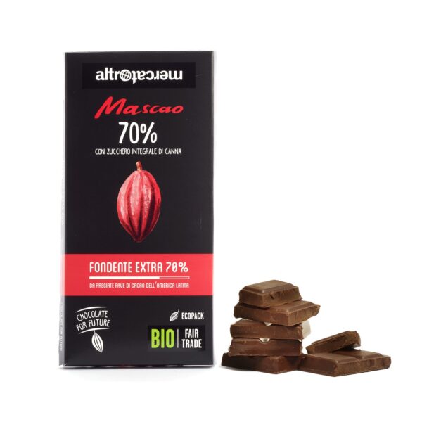 Cioccolato Mascao fondente 70% 80gr